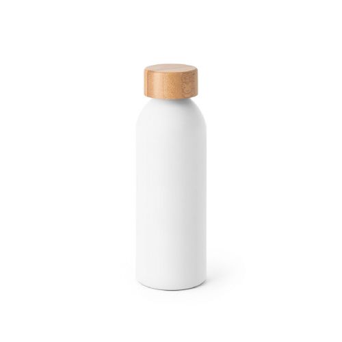 QUETA - Aluminium bottle with bamboo lid 550 mL