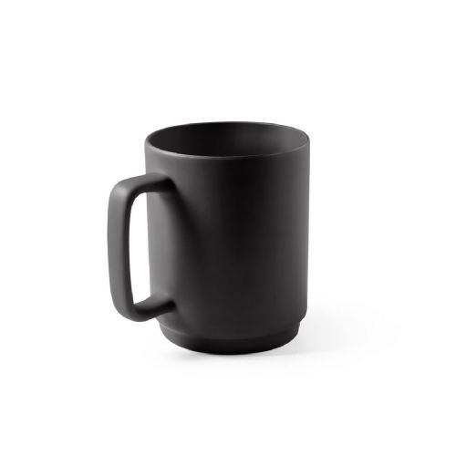 MIGHTY - Ceramic mug with cylindrical body 330 mL