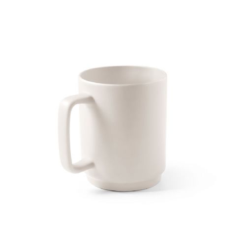 MIGHTY - Ceramic mug with cylindrical body 330 mL
