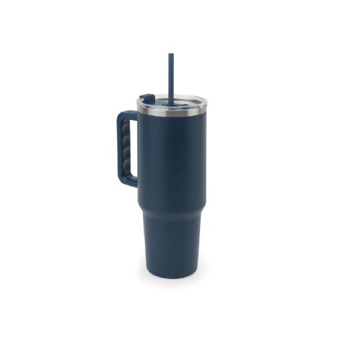 JOYNER XL - Large stainless steel travel cup (91% recycled) with vacuum insulated double wall and a matt finish 1300 mL