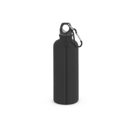KELCE - Single-wall stainless steel bottle with carabiner clip 550 ml