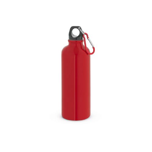 KELCE - Single-wall stainless steel bottle with carabiner clip 550 ml