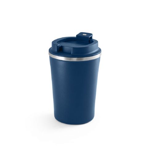 PHELPS CERAMIC - Stainless steel travel mug with ceramic interior finish 470 mL
