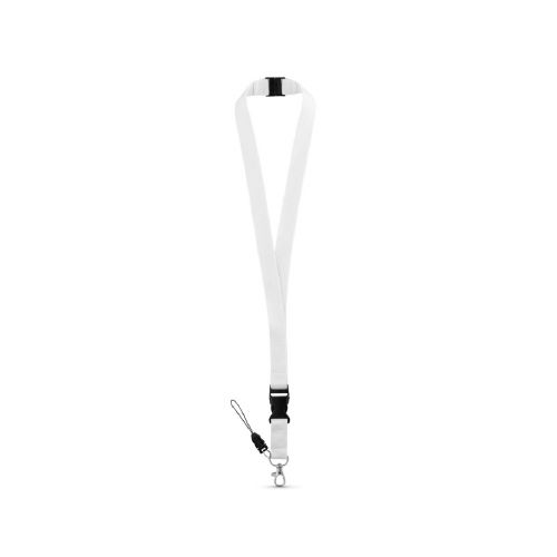 MURRAY - Polyester lanyard with metal carabiner