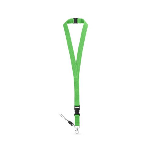 MURRAY - Polyester lanyard with metal carabiner