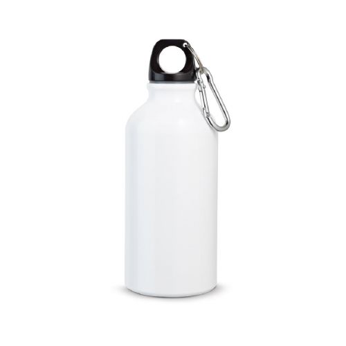 LANDSCAPE S - Aluminium sports bottle with carabiner 400 mL