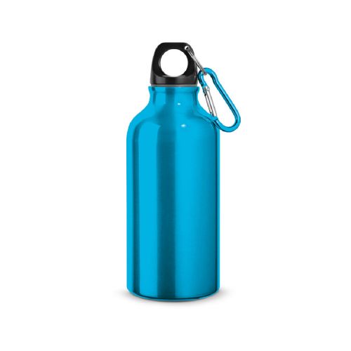 LANDSCAPE S - Aluminium sports bottle with carabiner 400 mL