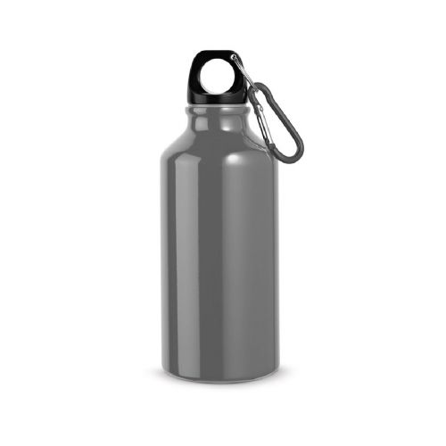 LANDSCAPE S - Aluminium sports bottle with carabiner 400 mL