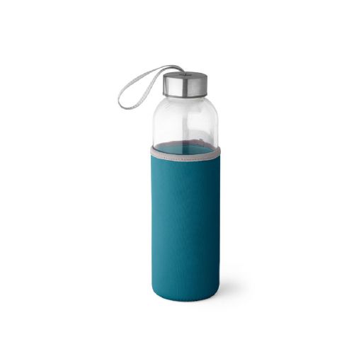 RAISE - Glass and stainless steel Sport bottle 520 mL