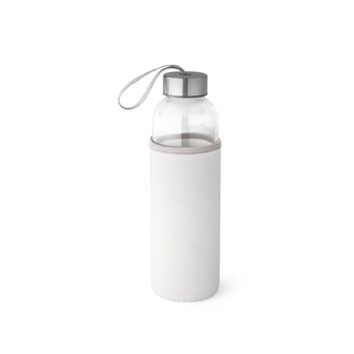 RAISE - Glass and stainless steel Sport bottle 520 mL