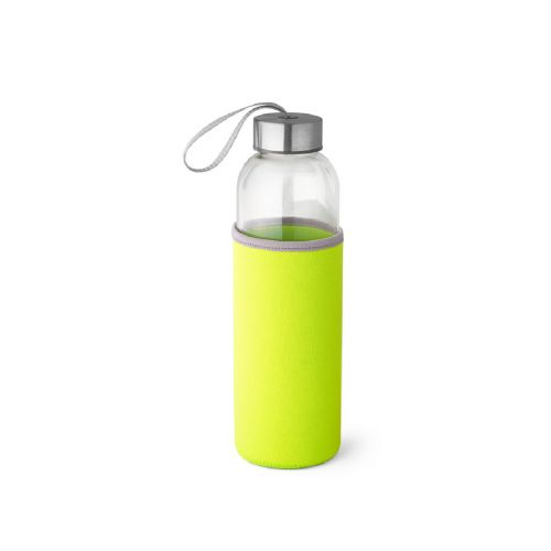 RAISE - Glass and stainless steel Sport bottle 520 mL