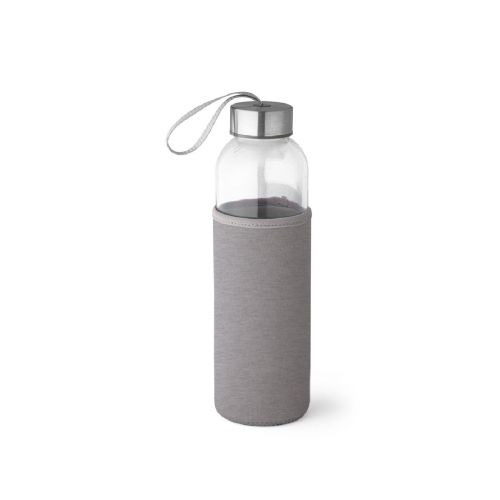 RAISE - Glass and stainless steel Sport bottle 520 mL