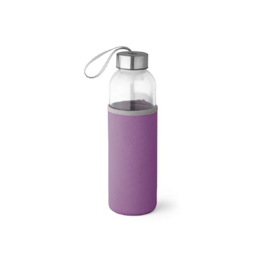 RAISE - Glass and stainless steel Sport bottle 520 mL
