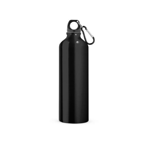 LANDSCAPE L - Aluminium sports bottle with carabiner 800 mL