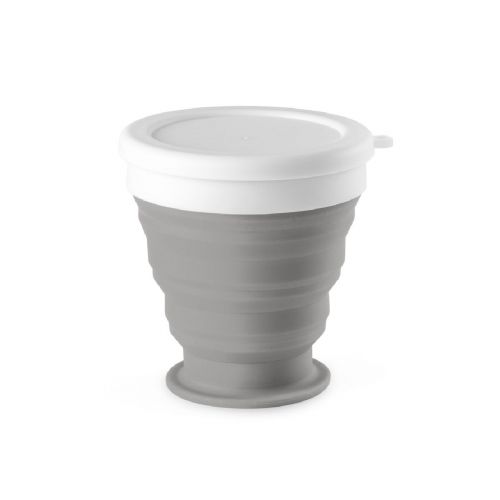 ASTRADA - Silicone and PP folding travel cup 250 mL