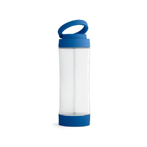 QUINTANA - Glass sports bottle with PP cap 390 mL