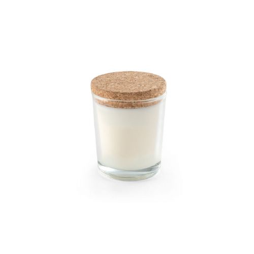 ZEN 80 - Aromatic candle in a glass holder with a cork lid 80 g