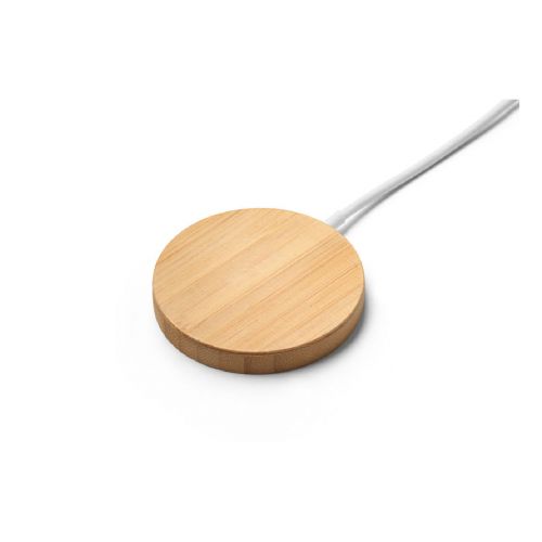 DAIMLER - 15W superfast wireless magnetic charger in bamboo