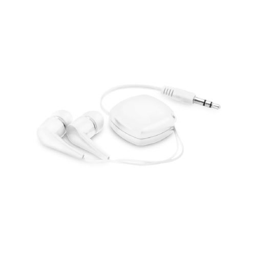 PINEL - Retractable earphones with 0'75 m ABS cable