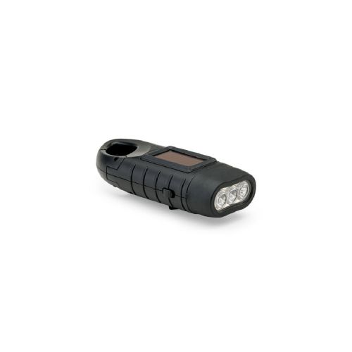 SOLARKY - Compact 0'5 W ABS torch with 3 white LEDs with 90 lumens
