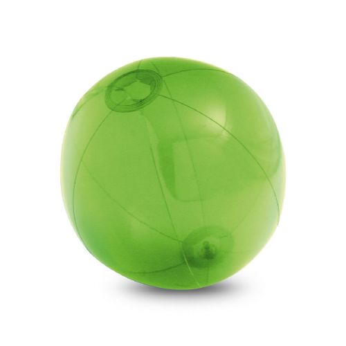 PECONIC - Inflatable beach ball in translucent PVC