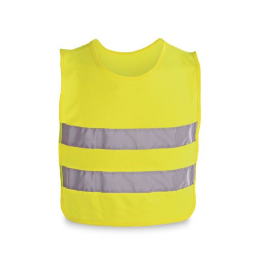 MIKE - 100% polyester reflective kids’ vests
