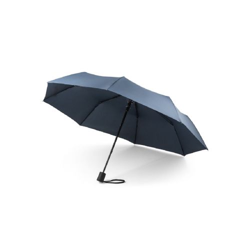 CIMONE - Telescopic umbrella in recycled polyester (100% rPET) 190T pongee with automatic opening