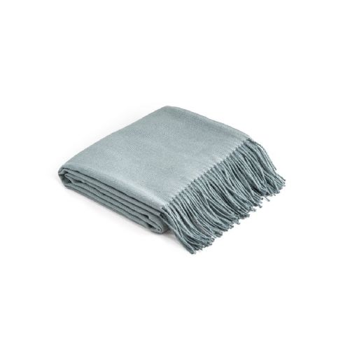 SMOOTH - 100% acrylic blanket with ribbon and personalisation card (270 g/m²)