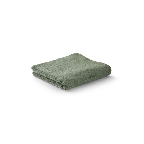 BARDEM L - Bath towel (500 g/m²) in cotton (82%) and recycled cotton (18%)