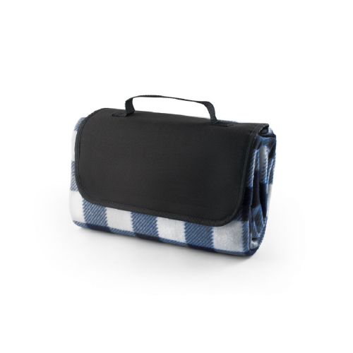 RILEY II - EPE-lined picnic blanket (180 g/m²) with pattern