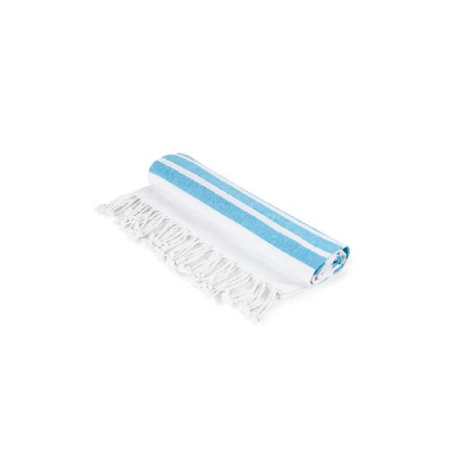 SARDENHA - Beach towel in cotton (70% recycled) and polyester (30% recycled) (180 g/m²)