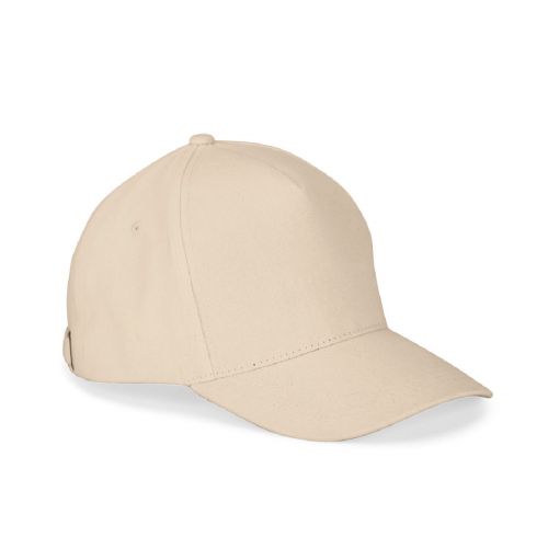 ASHTON - 100% cotton cap (260 g/m²) with 5 panels