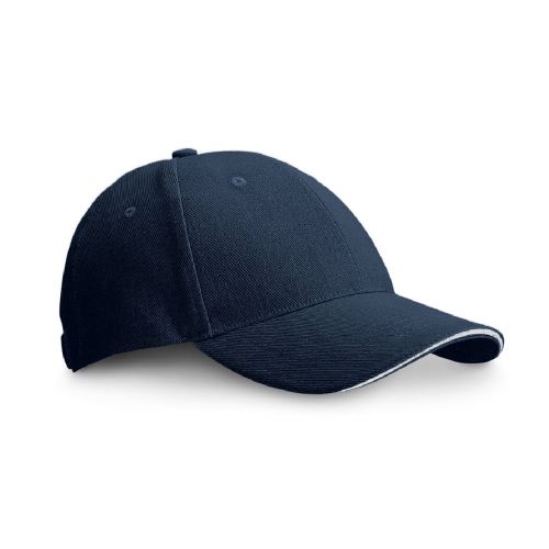 CHRISTOPHE - 100% cotton sandwich cap (260 g/m²)