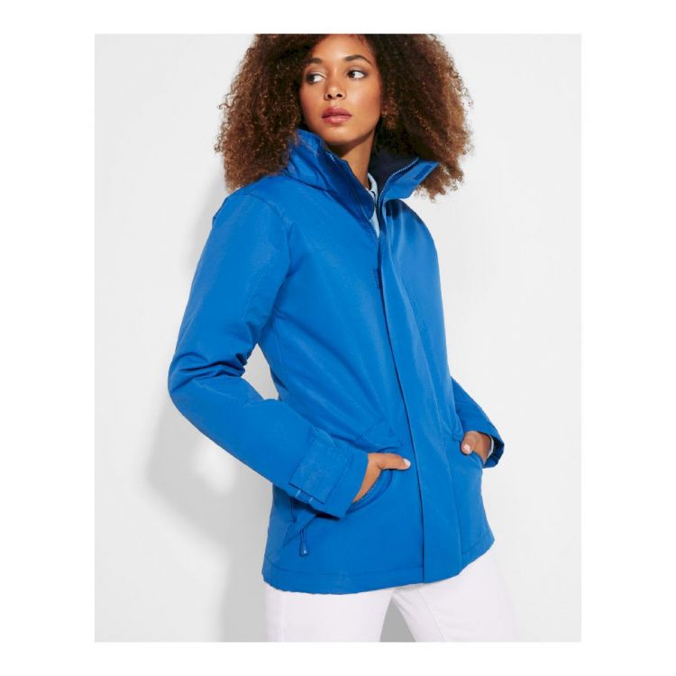 Womens padded waterproof jacket top
