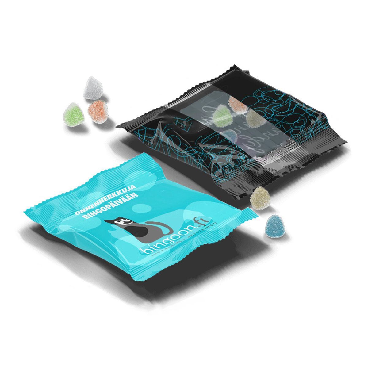 GUMMIES BAG L - Jelly candy mix bag, 75 x 90 mm | CC55029A