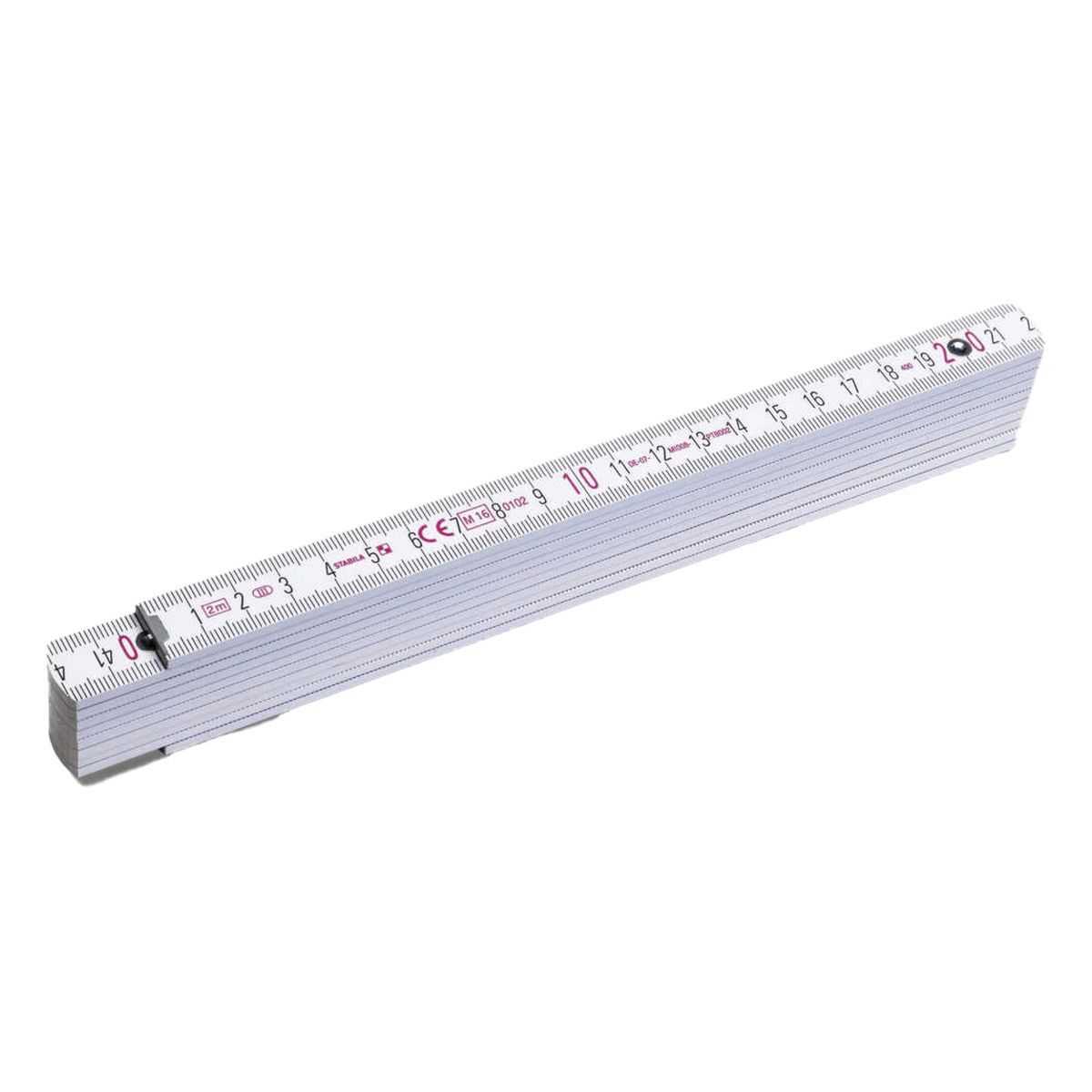 Personalised wooden stabila foldable ruler jessica GE2564901