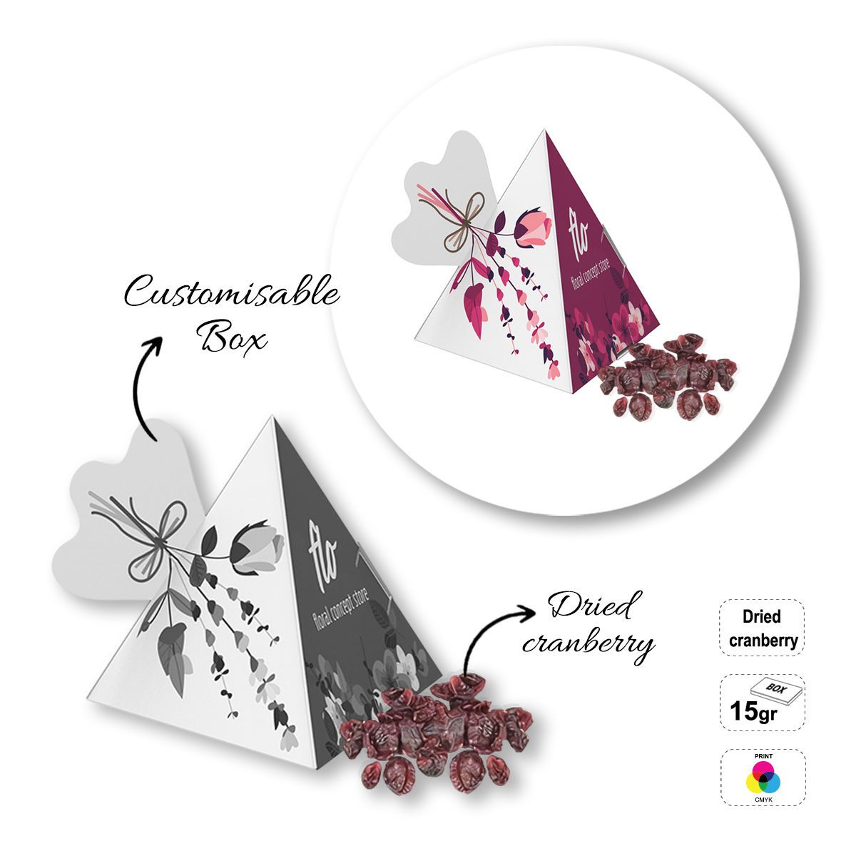 FIT TREAT - snack box of dried fruit and seeds, 90x90x110 mm | GL810802A