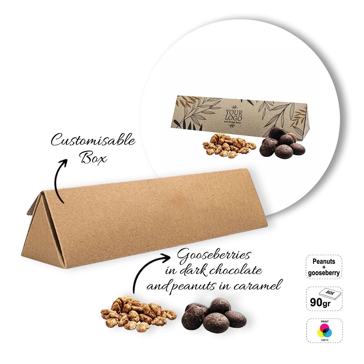 TASTY DUO - packet of dried fruit, 223x60x53 mm | GL810825A
