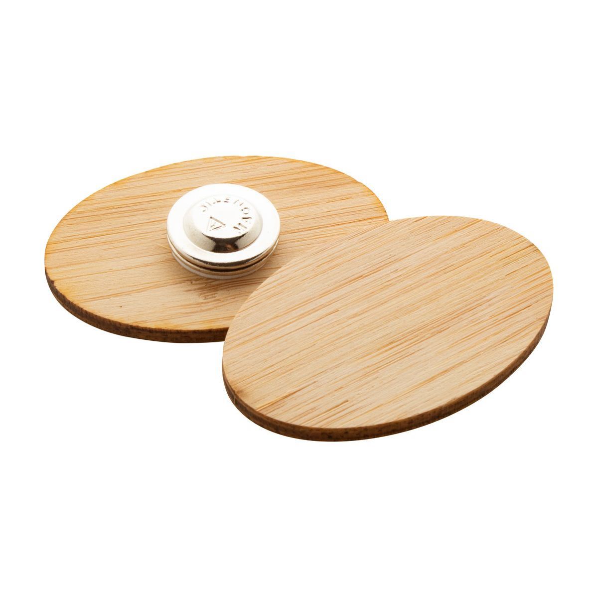 BOOBADGE - bamboo badge 35x53 mm | HG716415B