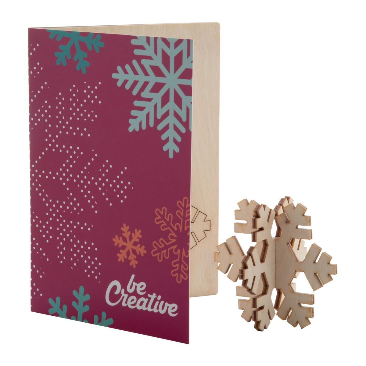 CREAX - Christmas card, snowflake | HG718174F