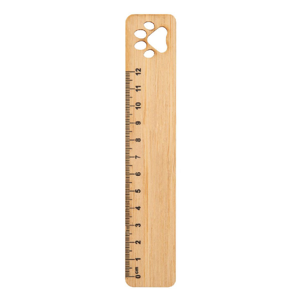 ROOLER - bamboo ruler, paw | HG718526A