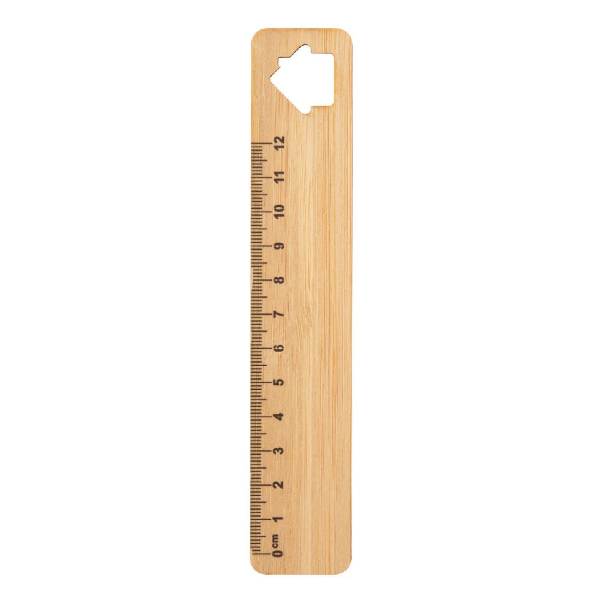 ROOLER - bamboo ruler, house | HG718526D