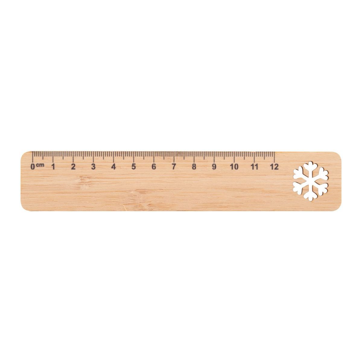 LOPSMARKA - bamboo ruler, snowflake | HG718639F