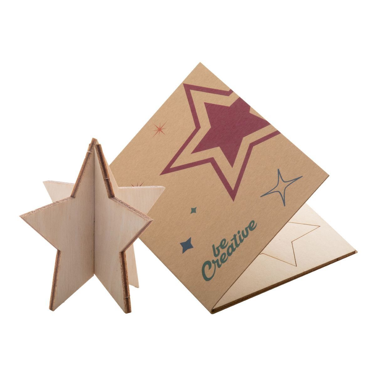 CREAX ECO - Christmas card, star | HG718646B