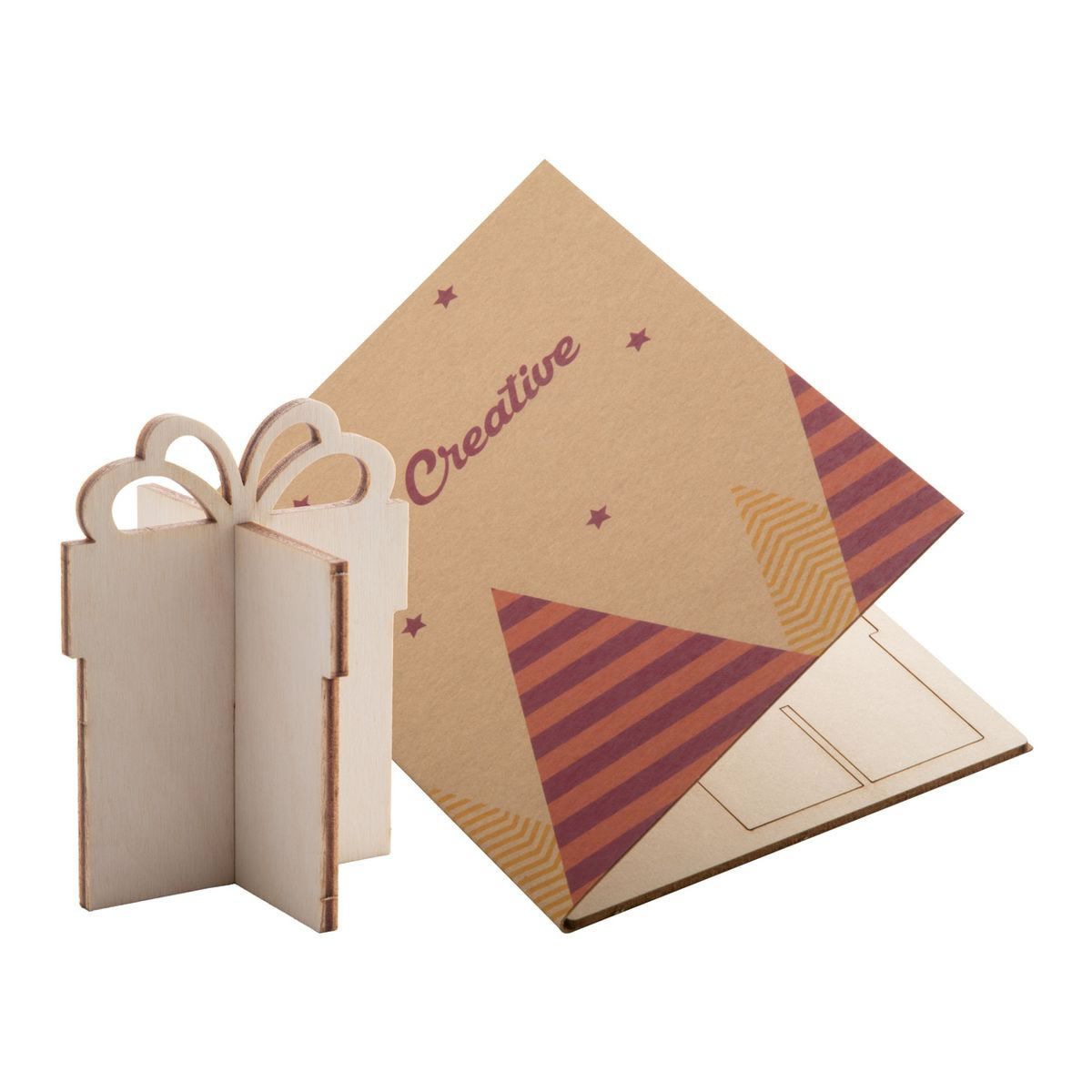 CREAX ECO - Christmas card, gift box | HG718646D
