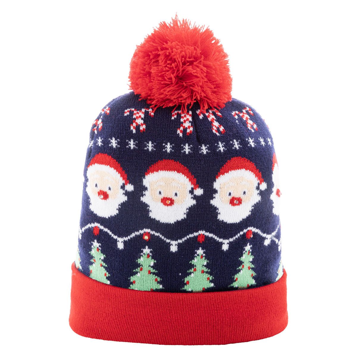 NORRSKEN - Christmas LED winter hat, Santa Claus | HG800175B