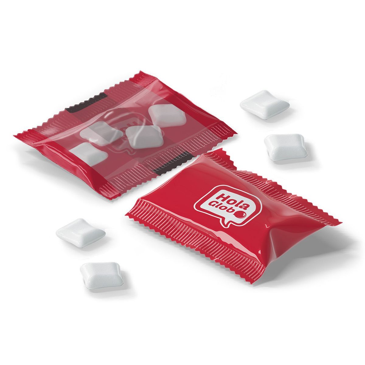 CHEWING GUMS BAG S  - Chewing gum mix bag, 75 x 63 mm | CC55027B