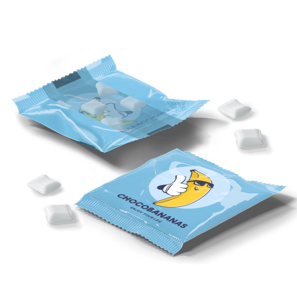 CHEWING GUMS BAG XL - Chewing gum mix bag, 90 x 110 mm | CC55030B