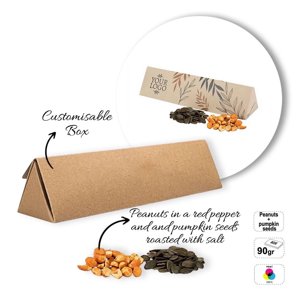 TASTY DUO - packet of dried fruit, 223x60x53 mm | GL810825B