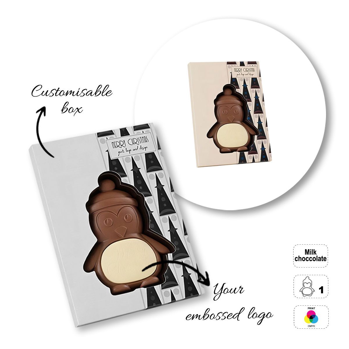 CHOCO4MAT C - chocolate bar, various shapes, 132x180x15 mm | GL811107E